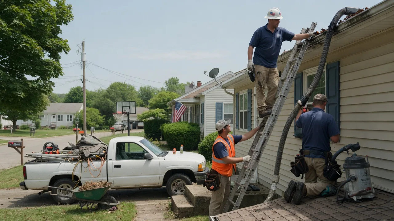 Gutter Installation in Hurricane Mills, TN near me